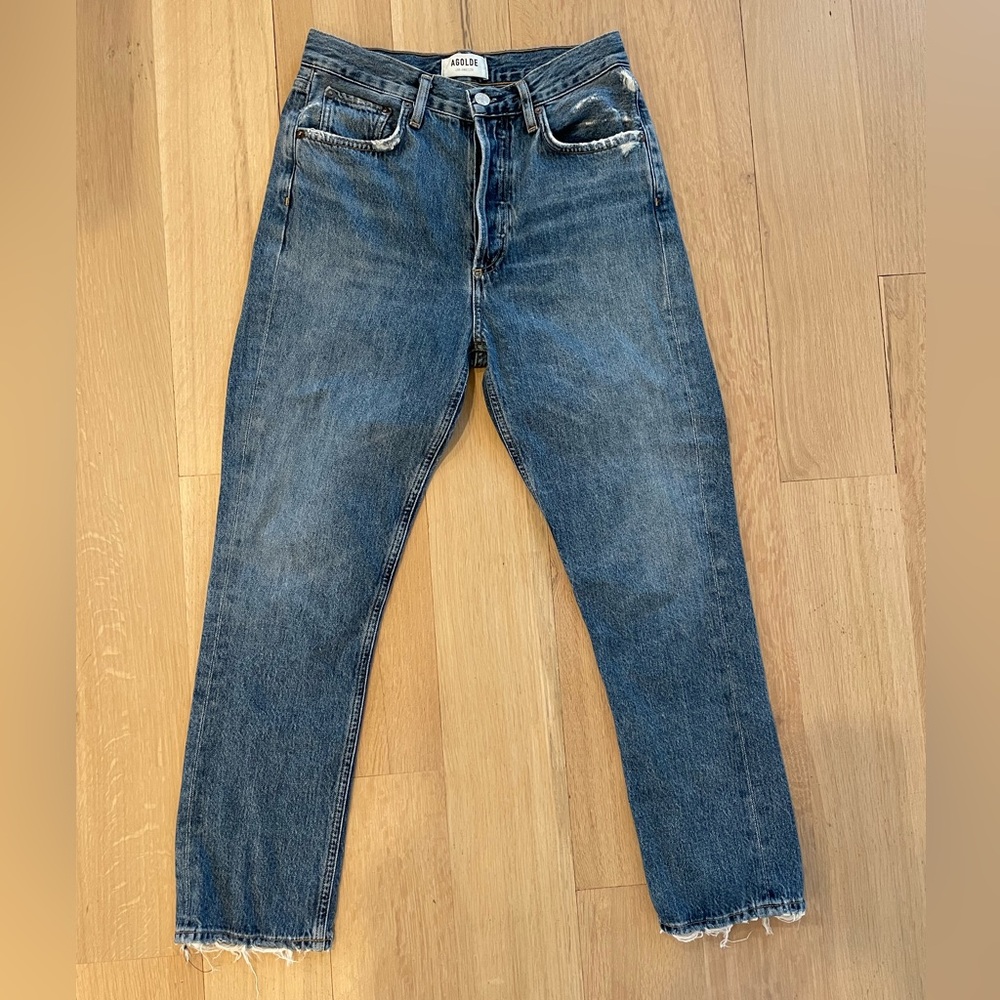 Agolde Straight Crop Riley Size 25
